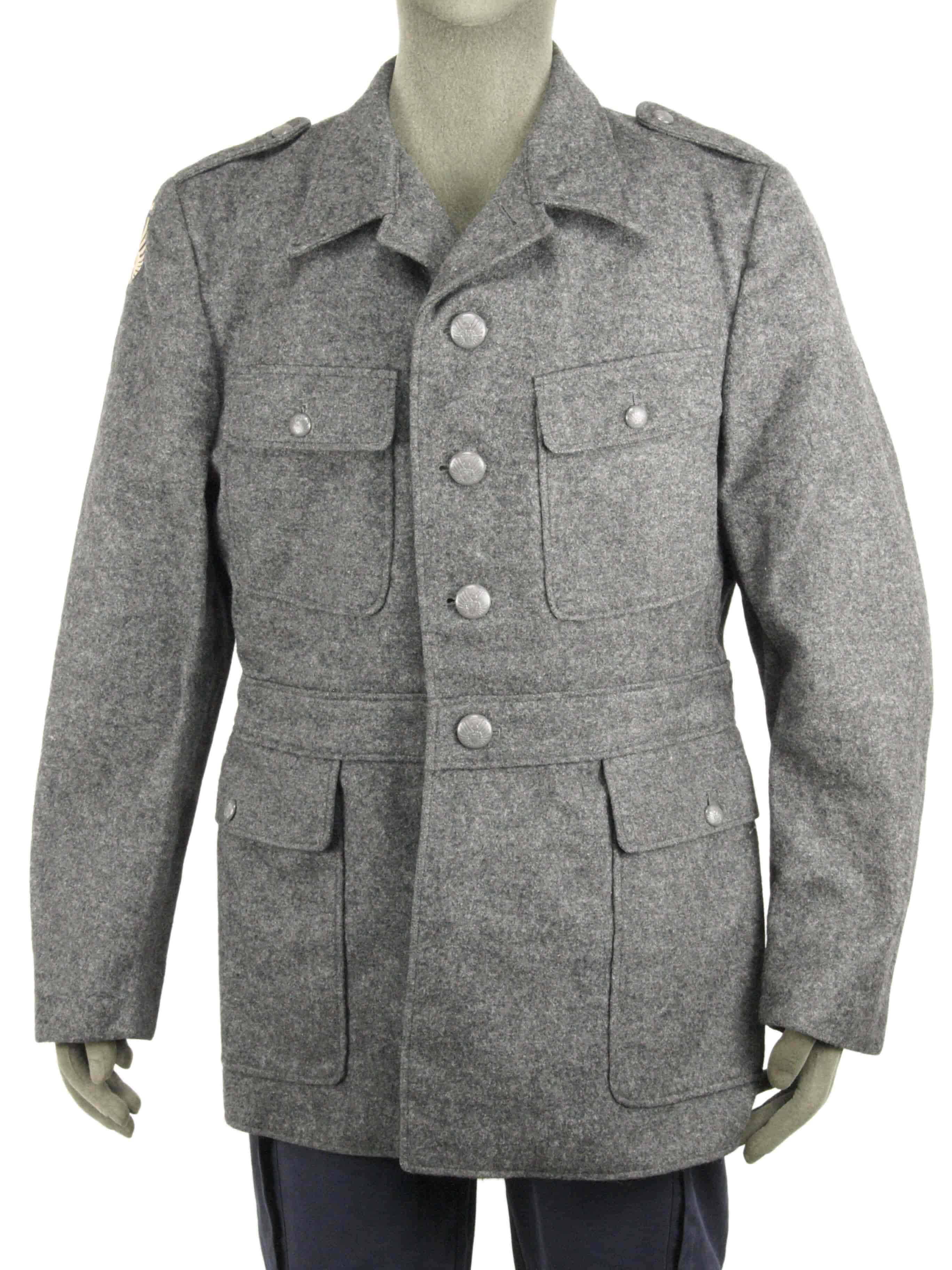 Wool jacket dry cleaning and alterations by Quality Dry Cleaners